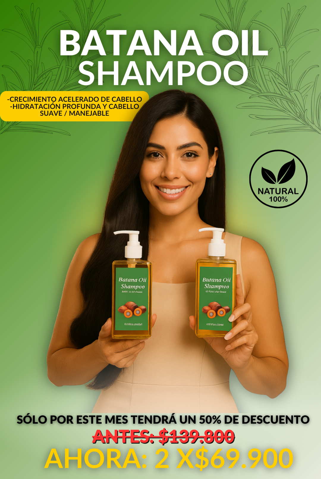 Shampoo Batana Oil